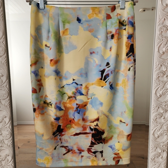 J.O.A. Los Angeles Pencil Zipper Skirt Size Large - Picture 9 of 12